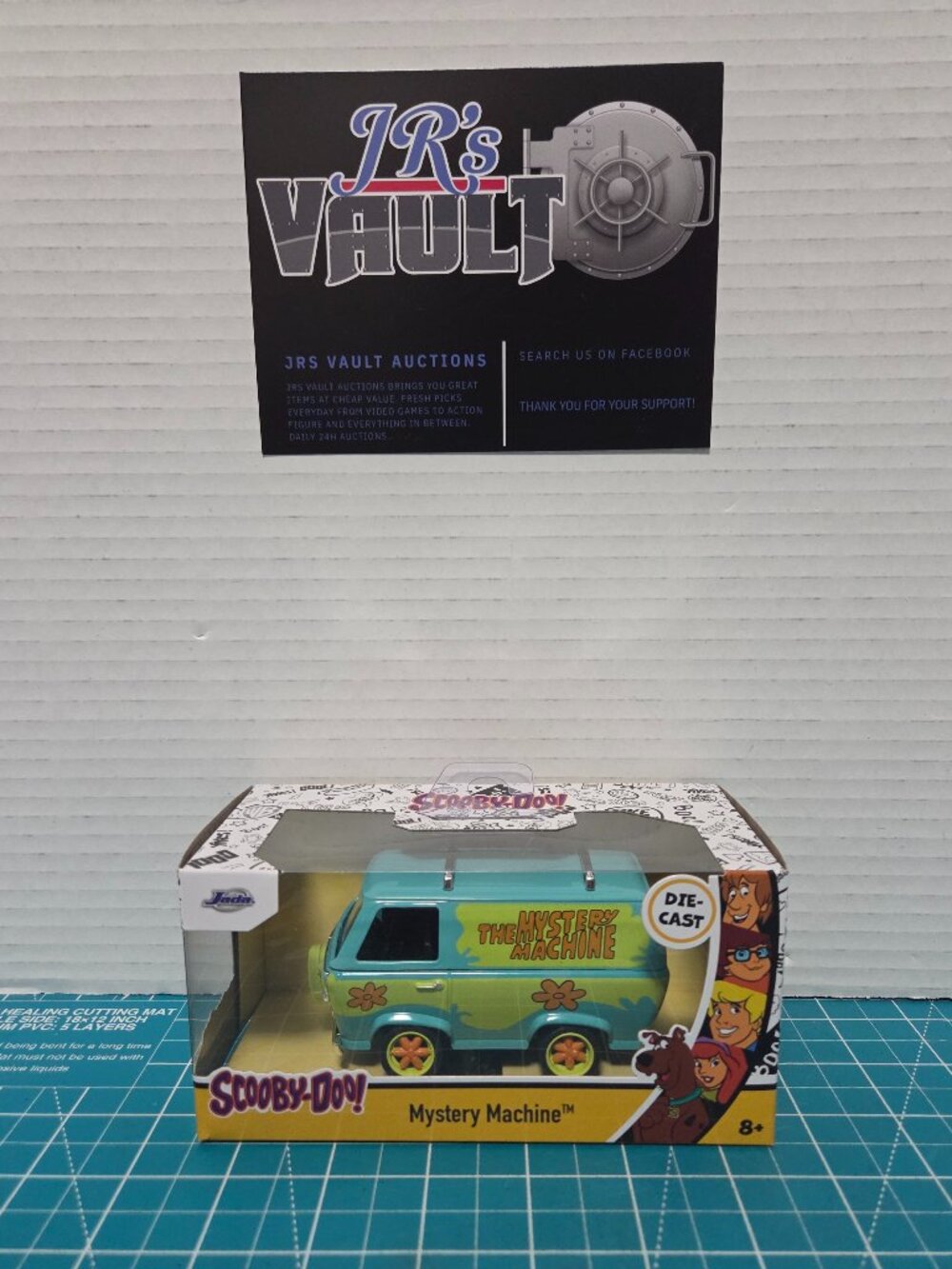 Jada Toys Original Scooby-Doo Mystery Machine 1:24 Scale NEW SEALED!